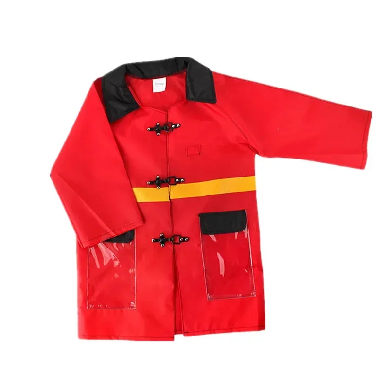 

Sky04 Firefighter Costumes Children Firefighting Hero Tools Costume Halloween Cosplay Career Suit Children Holiday Water Gu44Si！