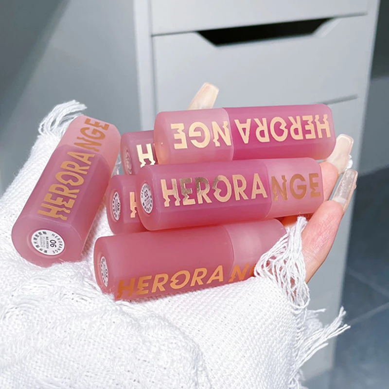 1Pc HERORANGE ミラーグロス リップグロス ミラーウォーターグロス 長持ちし、色褪せしにくい、膜形成透明リップペースト