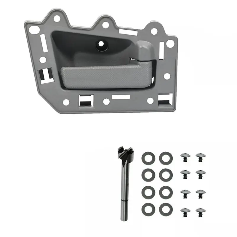 

Passenger Right Front Interior Door Handle Kit With Parts 82139 1JV461J3AA For Jeep Grand Cherokee 2005-2011 LHD-A67F