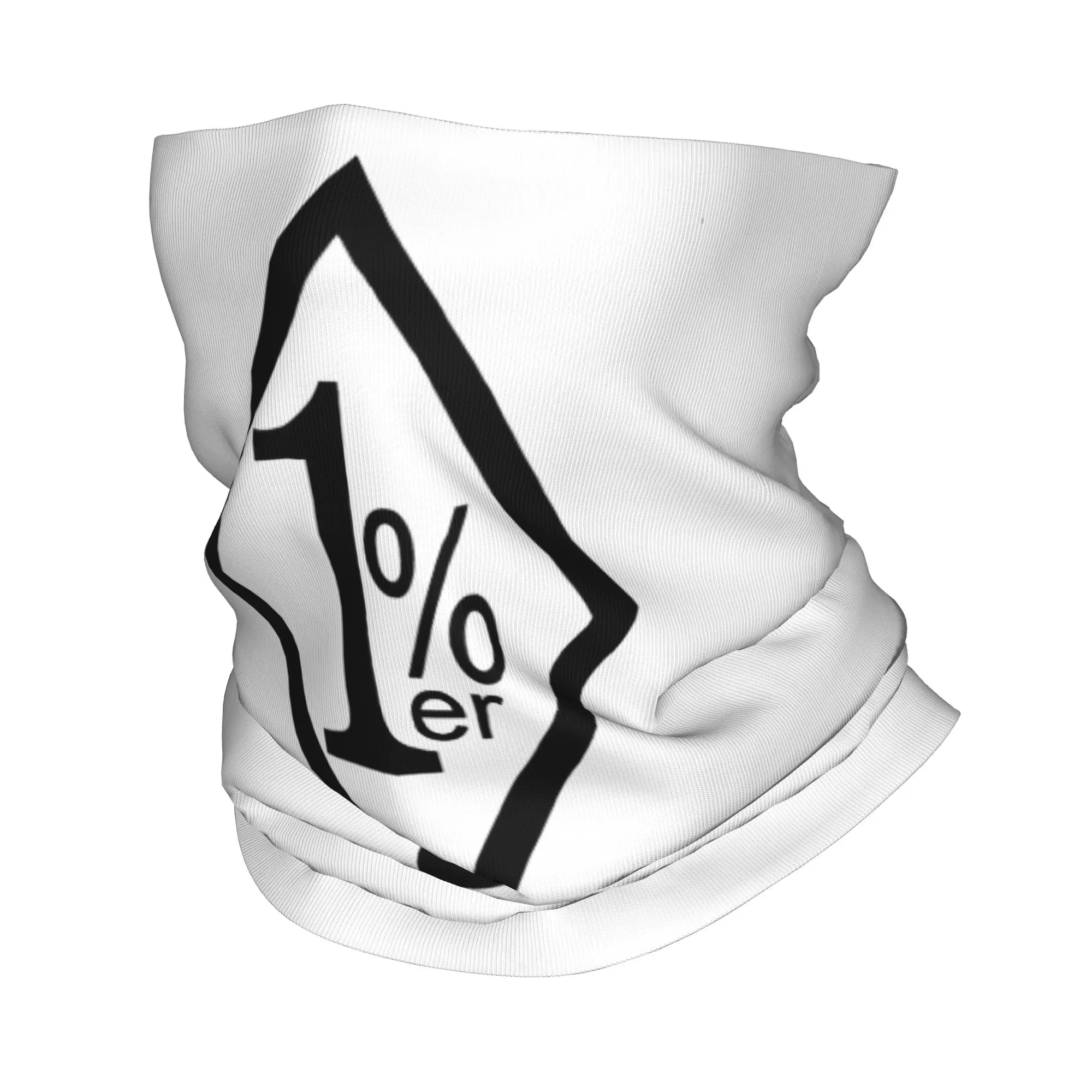 

Пользовательские One Percenter 1% бандана, гетры, ветрозащитный шарф для лица, женский и мужской мотоциклетный клуб, байкерская повязка на голову, Балаклава