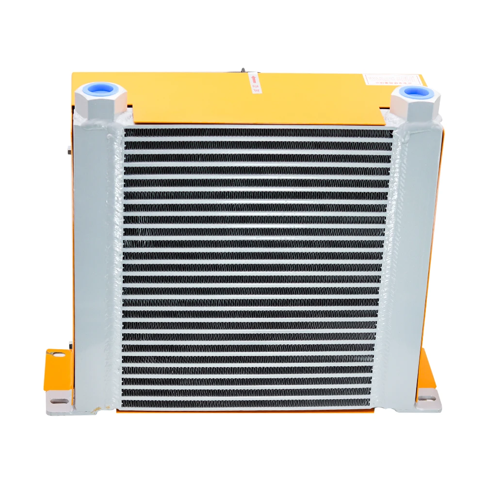 AH1012T-CA 100L/min Flow Radiator Oil Cooling Heat Exchanger Radiator Oil Cooler Plate Pin Heat Exchanger for Hydraulic System