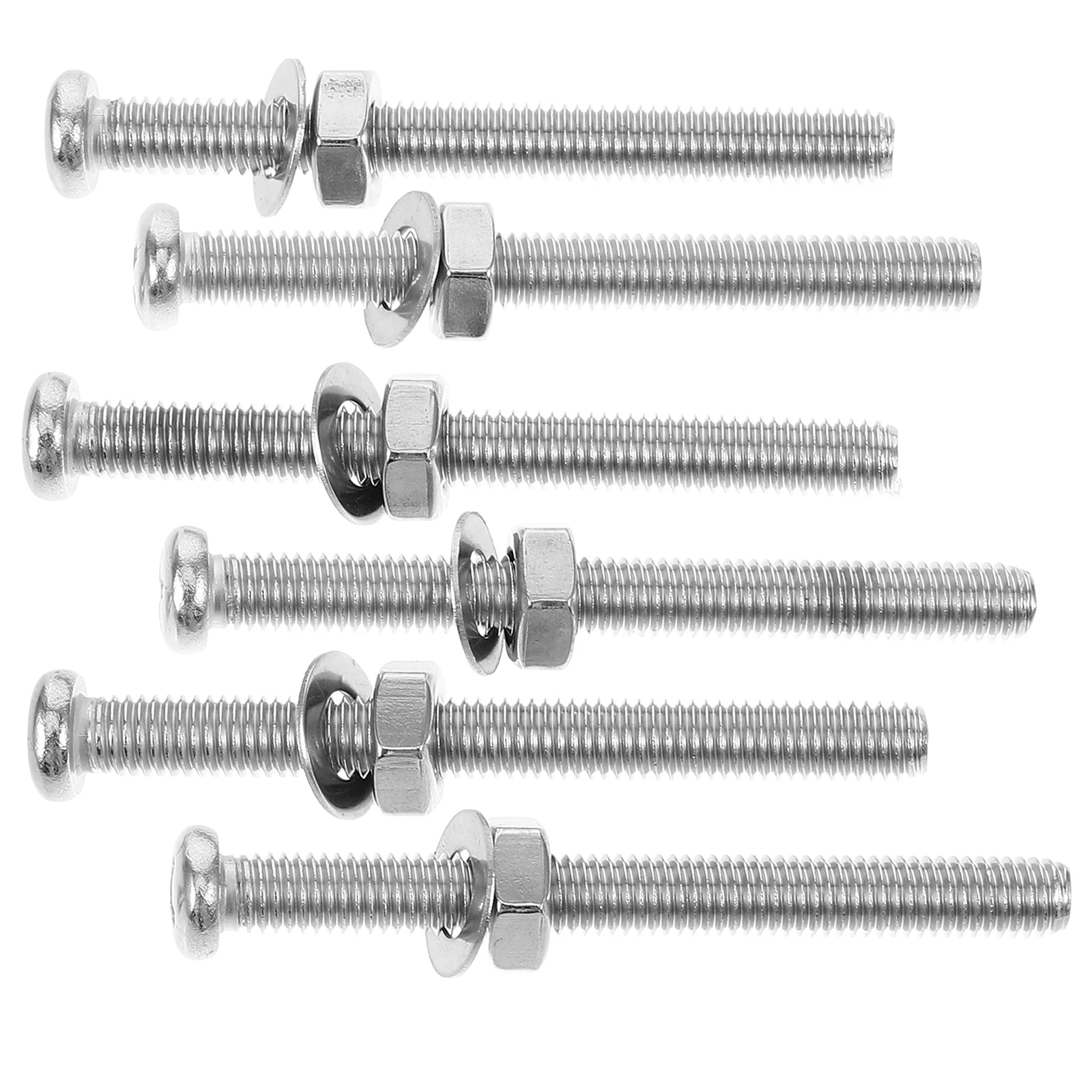 

6pcs Pool Ladder Accessories Stainless Screws Fasteners for Swimming Pool Underwater Ladder Replacement Hardware