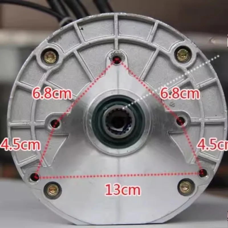 

Высокомощный 72v4000w разделенный дифференциал 133, серия, 18 зубьев, внутренний шлицевой переключатель, белый электромобильный двигатель, электрический аксессуар