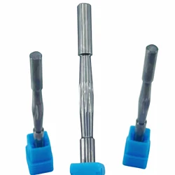 Customized Cutter Solid Carbide Reamer finishing Tools Tungsten steel Step Reamer For CNC Machining hss gun chamber reamer