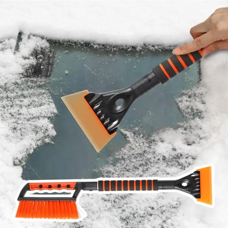 Car Snow Removal Shovel Snow Ice Scraper Snow Brush Shovel Snow Removal Brush Car Windshield Cleaning Scraping Tool Winter Tool