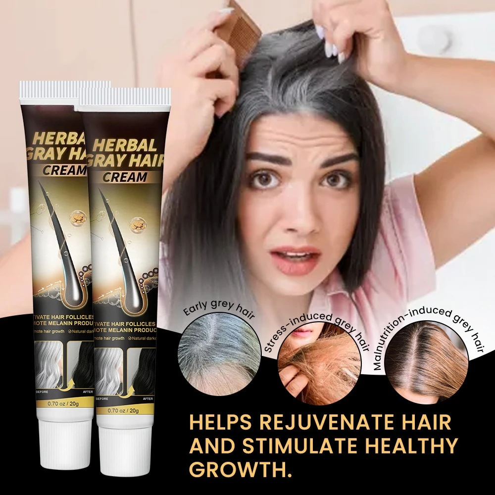 

2025 New Polygonum Multiflorum Herbal Scalp Cream: Nourishes Scalp, Promotes Thick Hair Growth – Hair Care & Nutrition