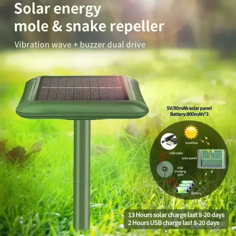 1 шт. ультразвуковой репеллент для кошек и собак на солнечной энергии, перезаряжаемый водонепроницаемый отпугиватель животных для фермерского двора 1 шт. ультразвуковой репеллент для кошек и собак на солнечной энергии, перезаряжаемый водонепроницаемый отпугиватель животных для фермерского двора