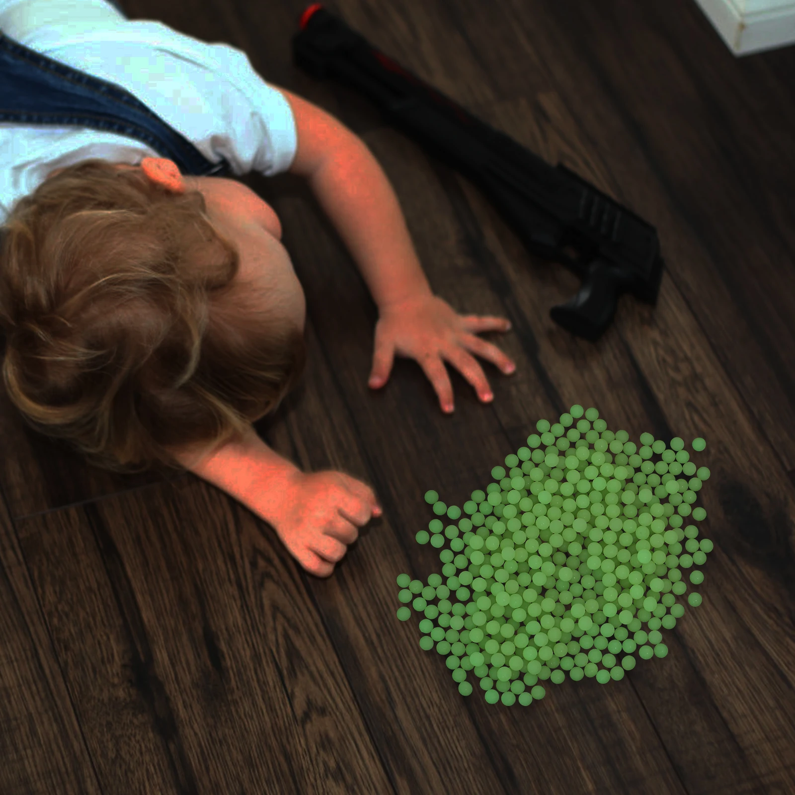 

Fluorescent Luminous Balls Drag Track Projectile Toys Glow Beads Creative Toy Balls Outdoor Fun