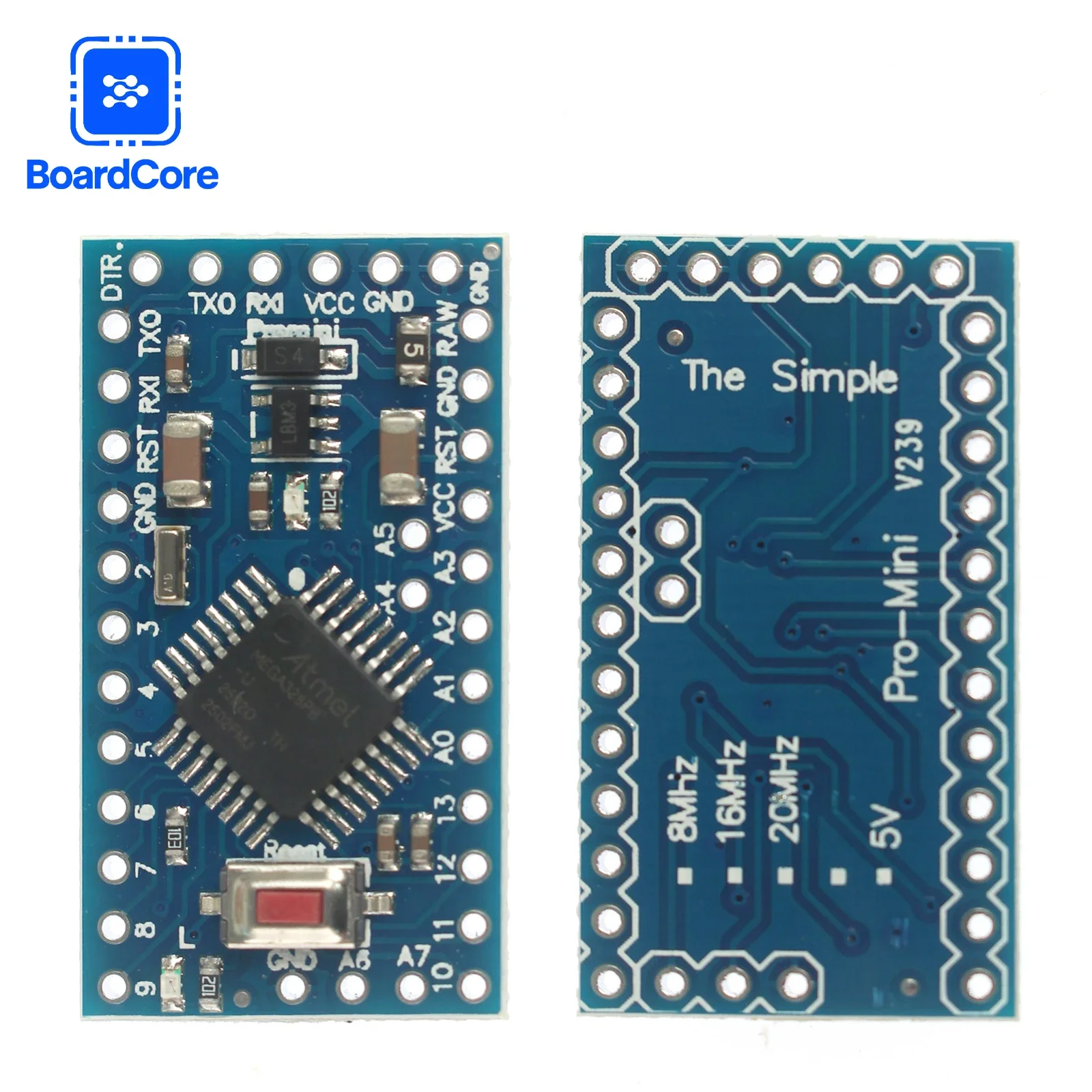 With the bootloader Pro Mini ATMEGA328P 328 Mini ATMEGA328 5V/16MHz for arduino