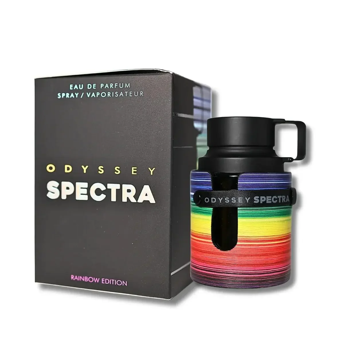 Armaf Odyssey Spectra Rainbow Edition EDP 100 ml – Parfum unisexe floral fruité frais longue durée, cadeau pour Halloween Noël