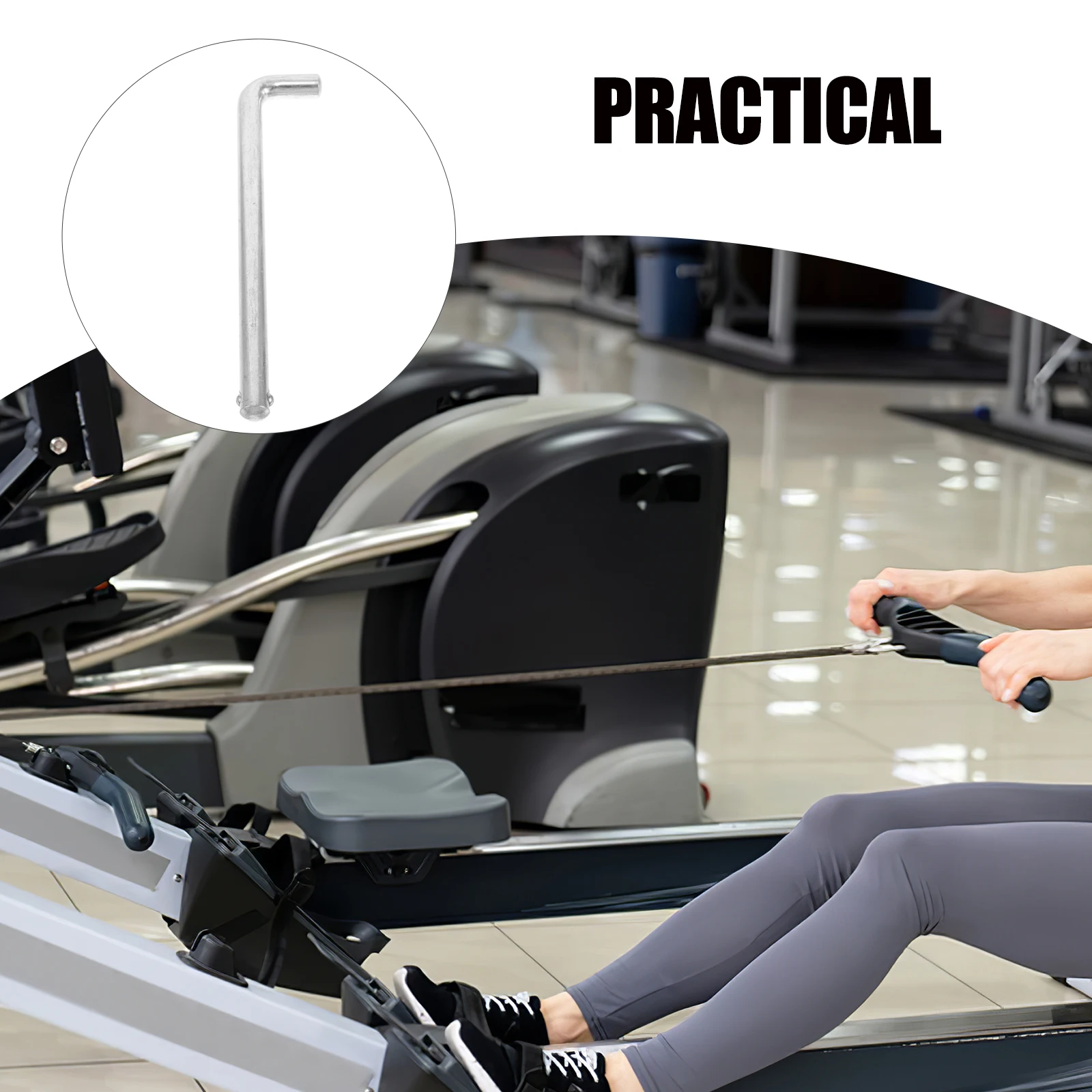 

Fitness Equipment Latch Cable Machine Attachment with Line Loading Pin for Weight Plates Gym Pins Weights Aluminum Alloy