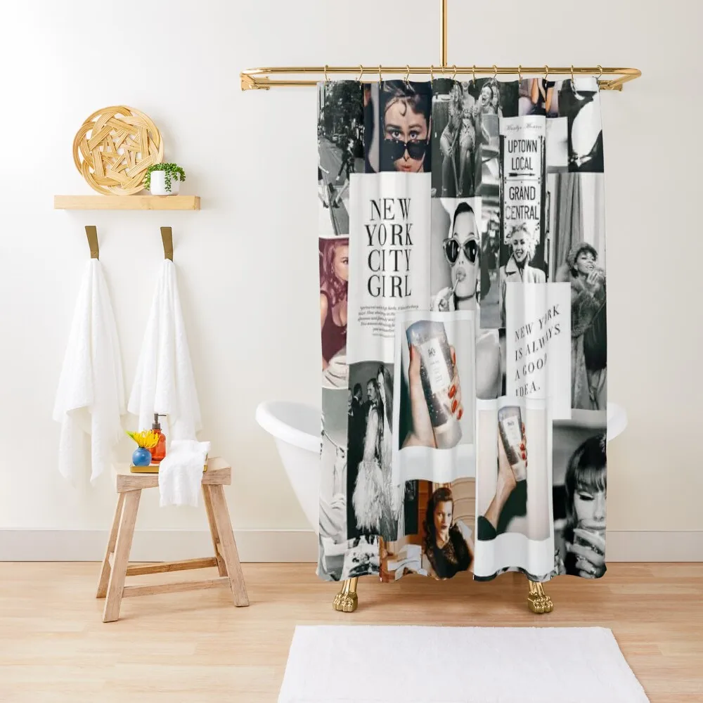

Vintage inspired collage Shower Curtain Shower Bathroom Bathroom Showers Shower Set For Bathrooms With Beautiful Designs Curtain