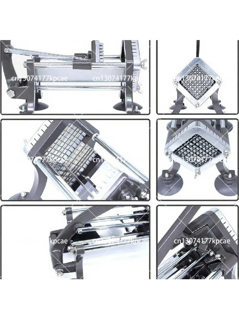 Commercial French Fry Cutter Machine for Potatoes and Fruits Household and Restaurant Use