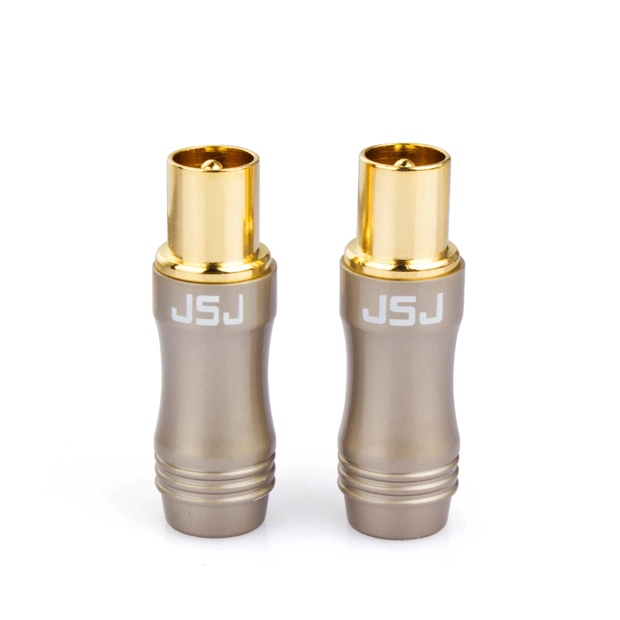 

Copper Gold-Plated 90 Degree RF Head British Thread F Head Cable TV Signal Line Welding Male Head 9.5TV Welding for Audio Video