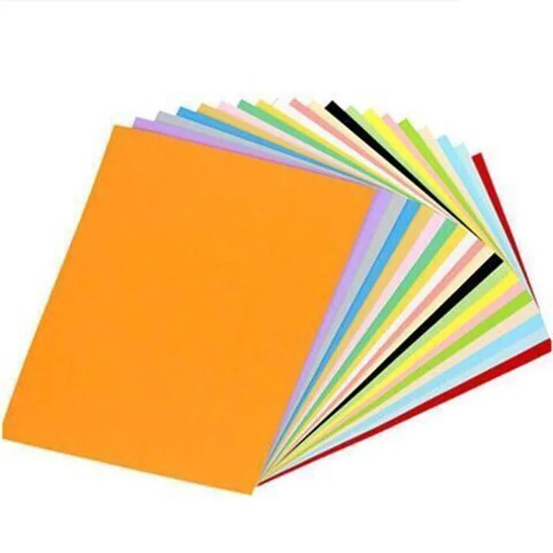 10 Sheet 250g A4 Color Cardstock Paper Business Card Cardboard DIY Gifts Card Stationery Scrapbook Materials Drawing Card Stock