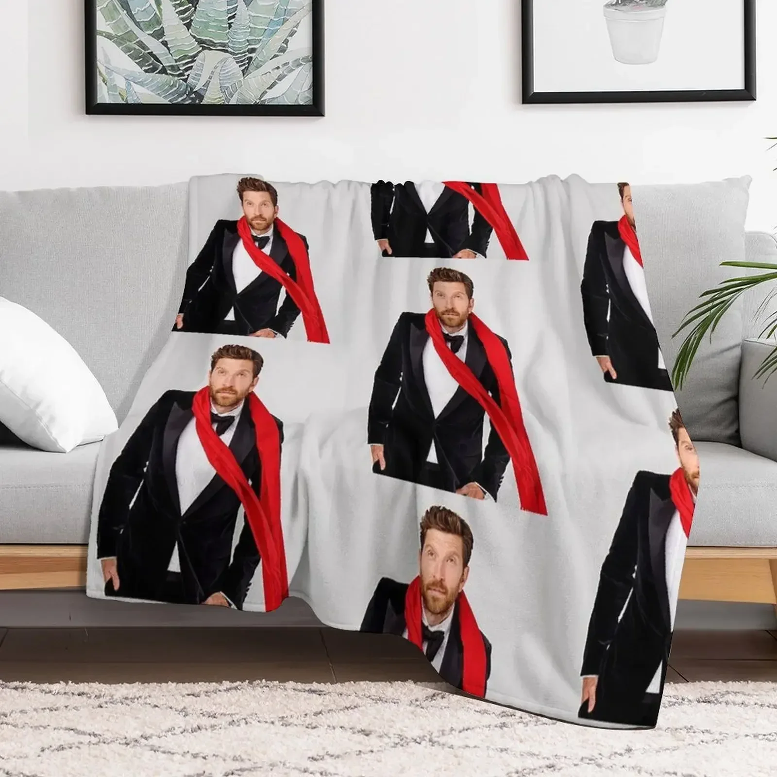 

Brett Eldredge tour Throw Blanket halloween Giant Sofa warm winter Blankets