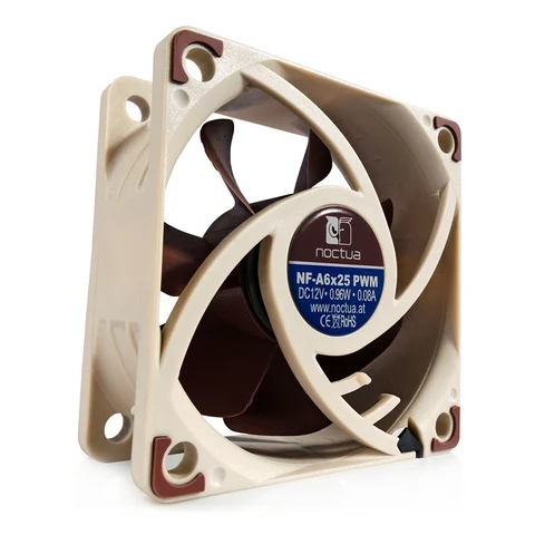 Вентилятор Noctua NF-A6x25 60 мм с умным контролем температуры — фото модели