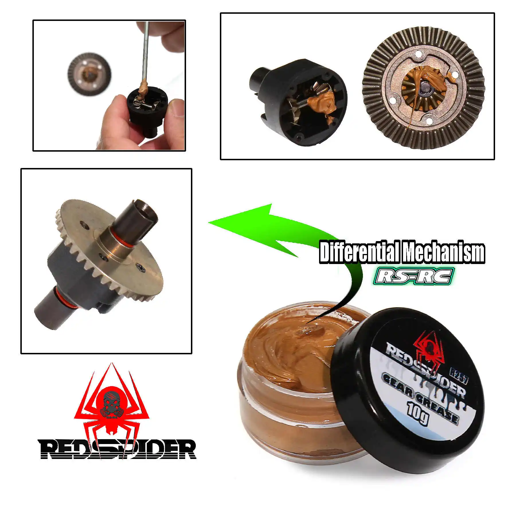 

Model Car Differential Oil Metal Diagonal Umbrella Gear Anti Wear Agent Noise Reducing Lubricating Oil R257Gear Oil for RC Cars