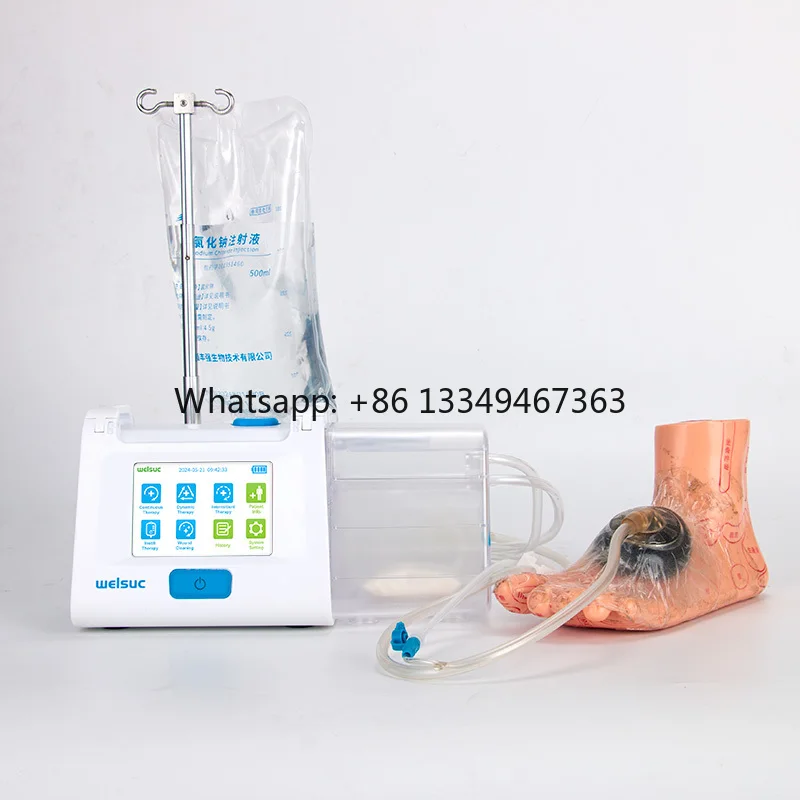 Physical Therapy Negative Pressure Wound Therapy NPWT Promotes Healing Low Noise Vacuum Sealing Pump
