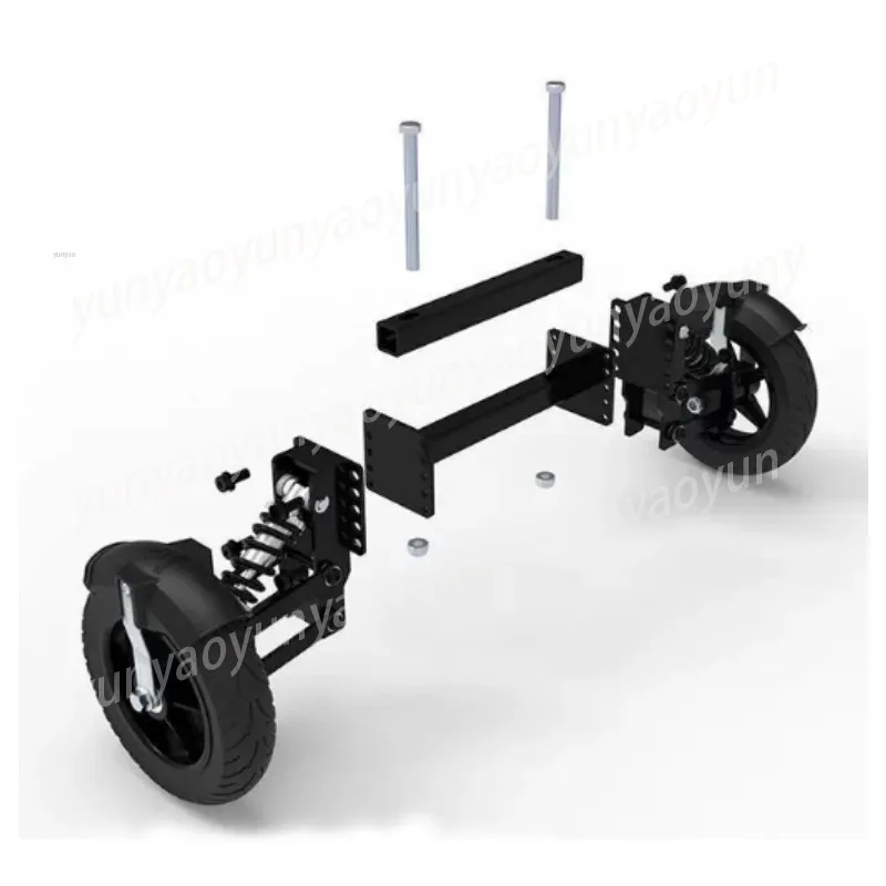 Auxiliary Wheel Anti-drop Support Balance Wheel Electric Vehicle with Anti-skid Auxiliary Wheel Thickened