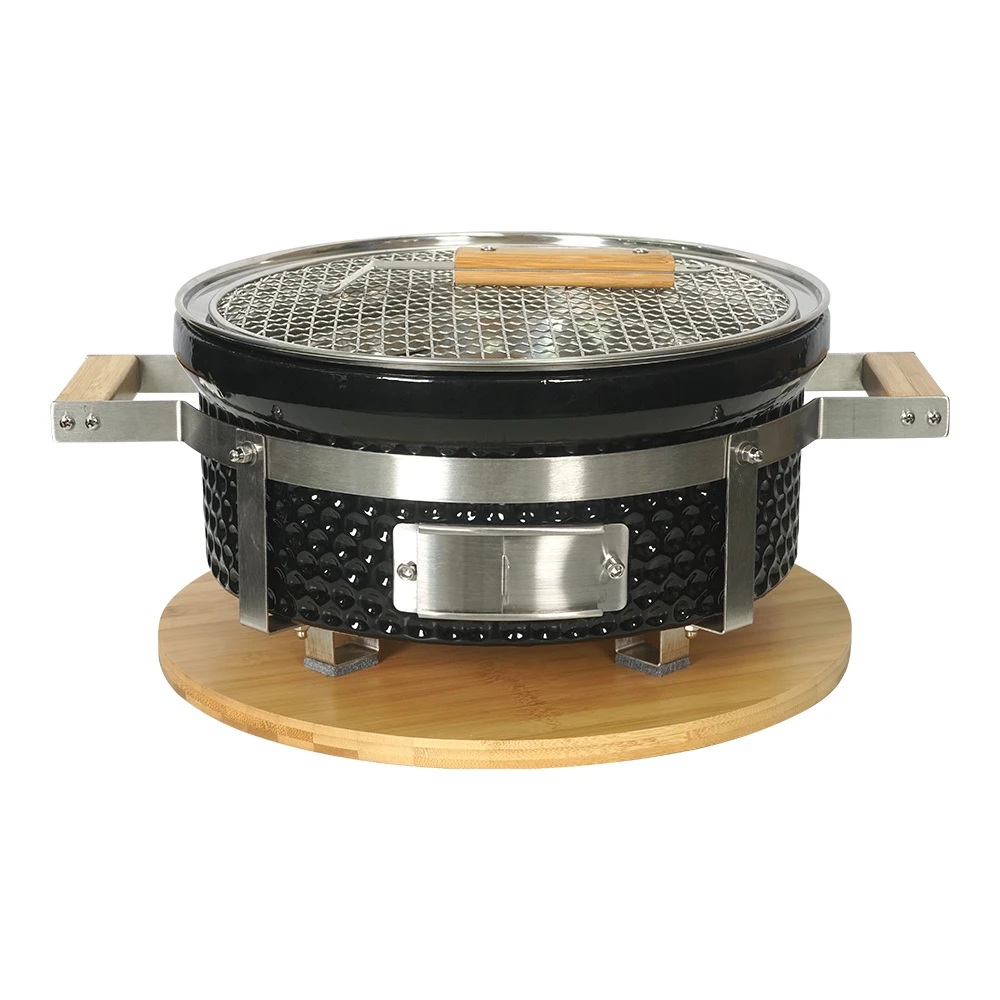 Premium Tabletop BBQ Charcoal Grill Japanese Yakiniku Grill Ceramic Hibachi Grill