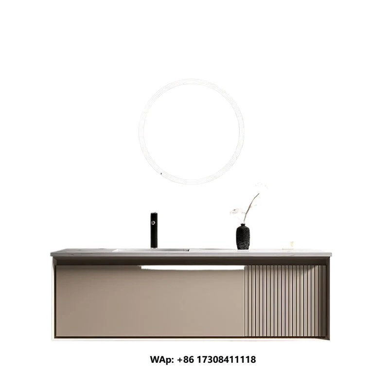 Dijing Oak Corner Bathroom Cabinet Eco-Friendly 3-tier Foldable Design Freestanding Washbasin Washstand 50X30CM 50 lb Capacity