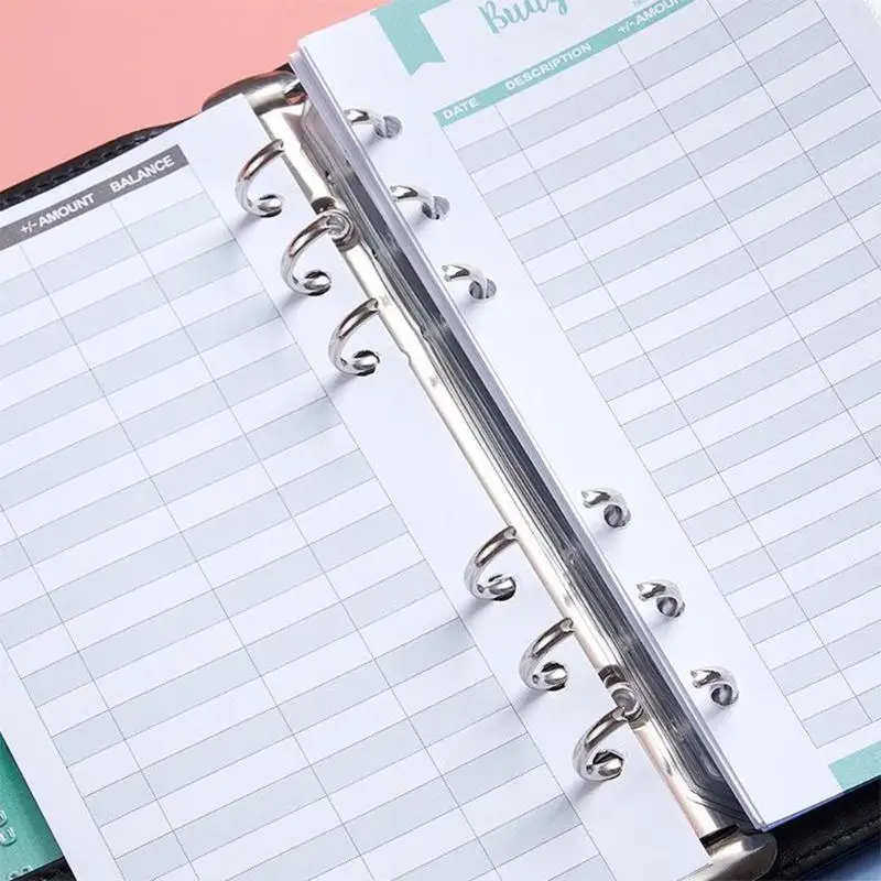 R9JA 3.4x6.7in Budgetplaner oder To -List oder Einkaufsliste Home & Office 12 Blätter