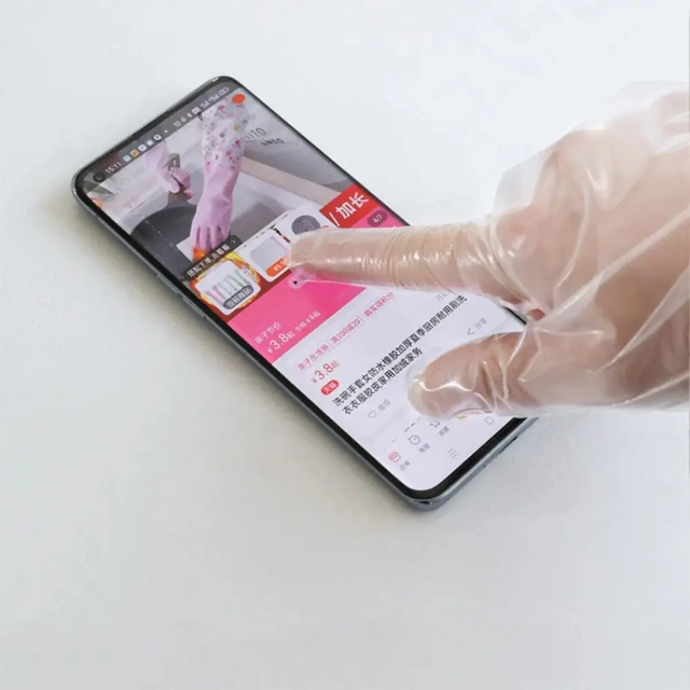 

10 шт. многофункциональные одноразовые перчатки пластиковые водонепроницаемые фермерские перчатки прозрачные прочные одноразовые рукава для рук