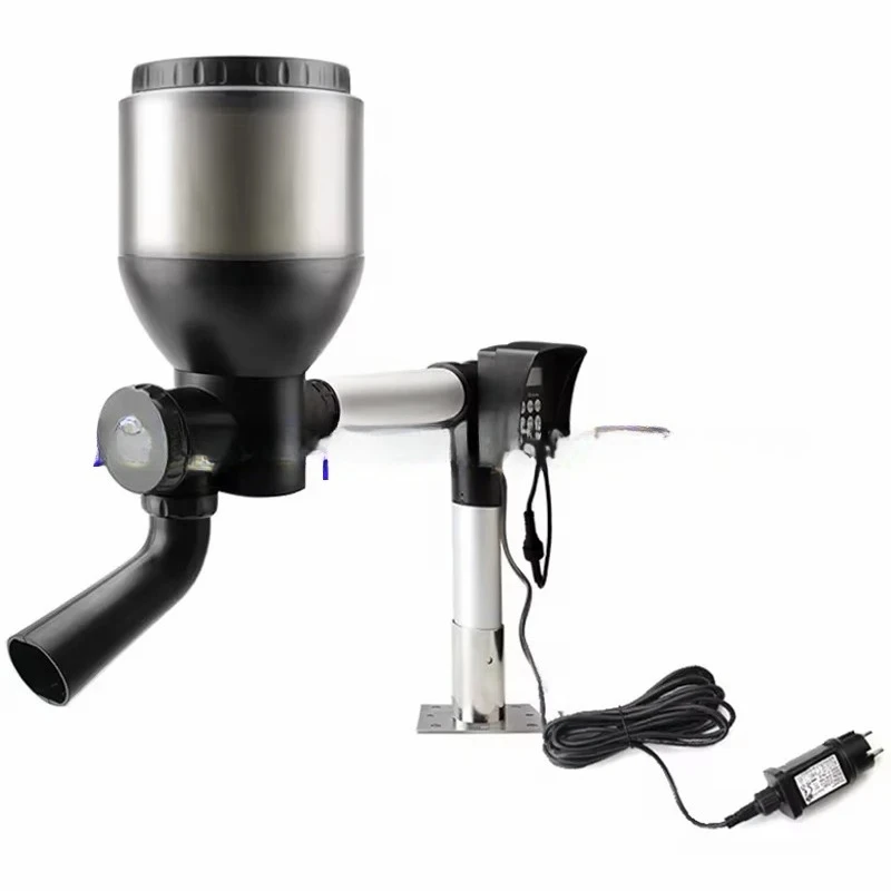 Jebao Jecod Automatic Fish Feeder Aquarium WIFI Manual Control Timing Ration Feeding High Capacity FD40 FD50 FD85 Fish Tank Pond