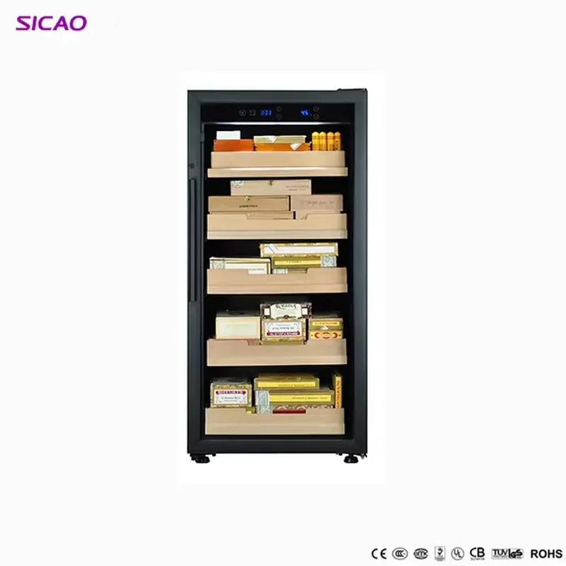 Electric Cigar Humidor Humidity Controller Digital Hygrometer for Guba Cabinet Box Storage Room Moisture Control Device Gift