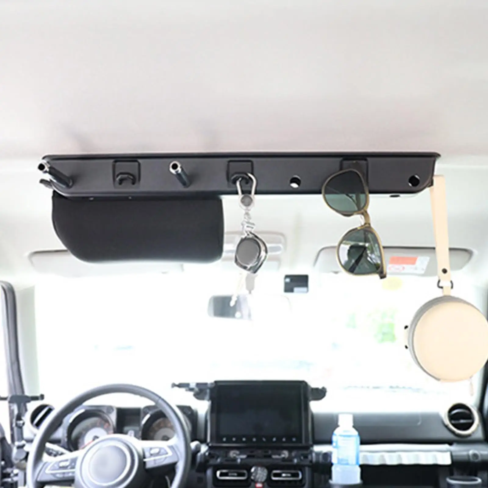 ABS Car Seats Headrest Mount Bracket Lightweight Sturdy Hanger Hook Organizer Easy No Drill Install