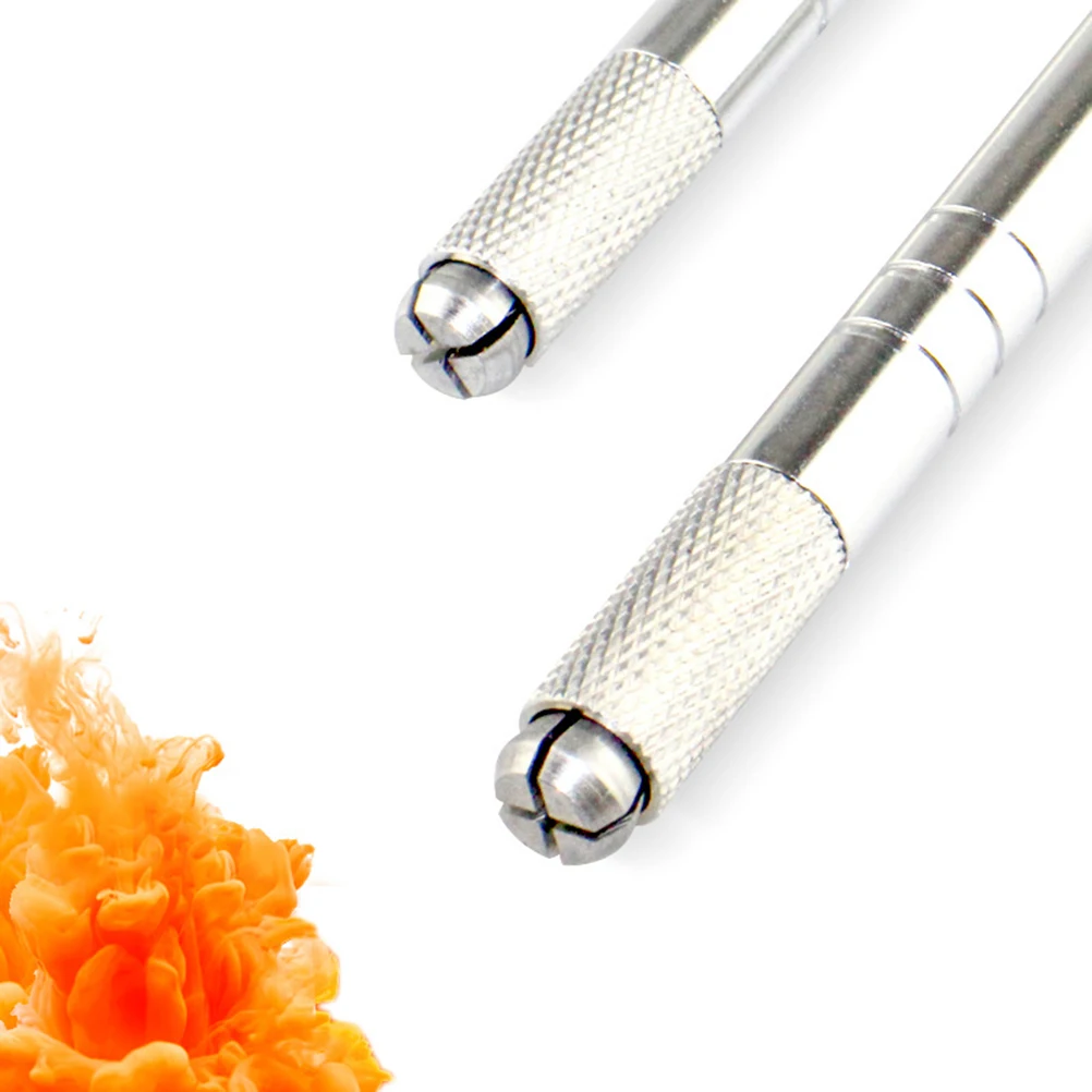 

5 Pcs Permanent Eyebrow Pen Microblade Embroidered Makeup Single Head Long Term Use Manual Beauty Tool Without Power