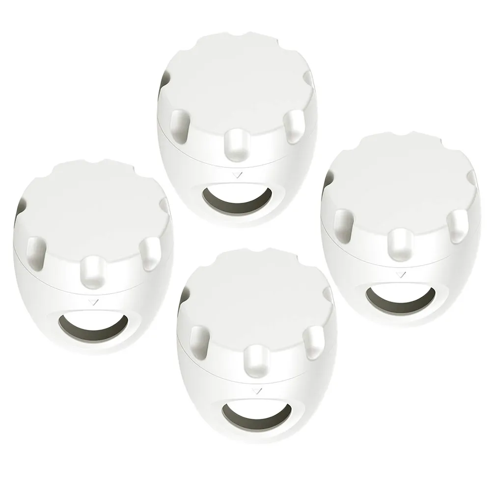 

Комплект из 4 накладок на дверные ручки: усиленные защитные заглушки для дверей с функцией блокировки от детей, универсальные, для защиты дверных ручек