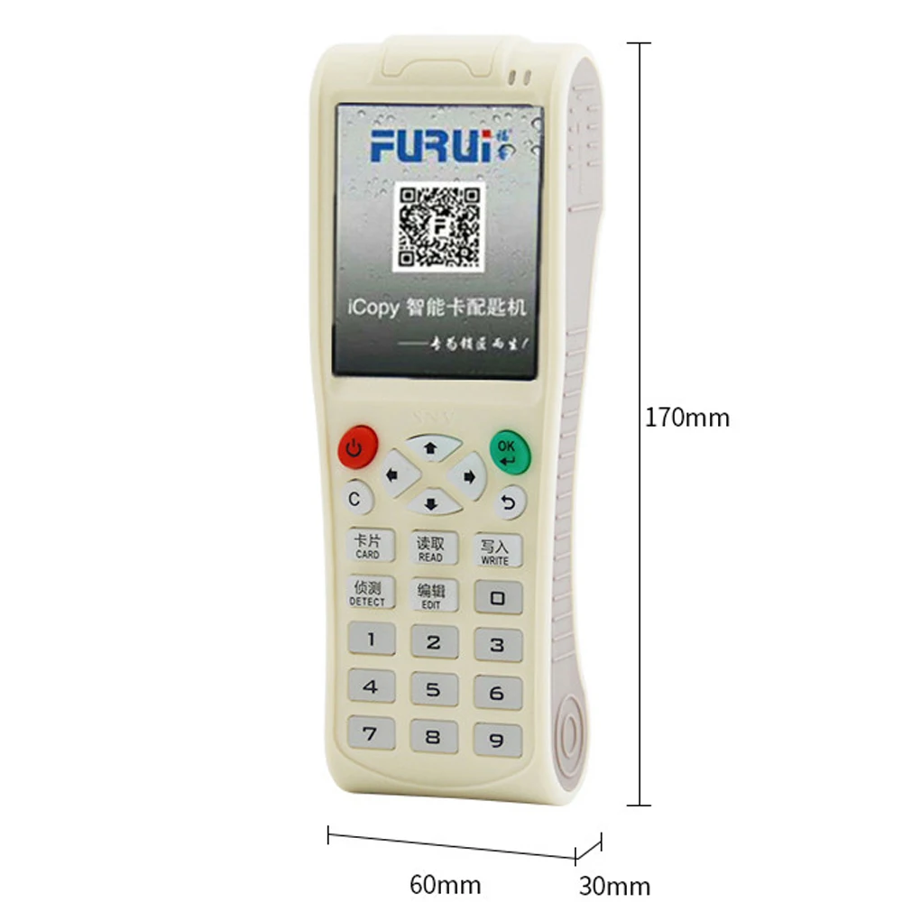 New ICOPY8 Wifi Crack Duplicator NFC Smart Chip Reader 125Khz T5577 Key Copier 13.56Mhz CUID/FUID Badge Writer Programmer