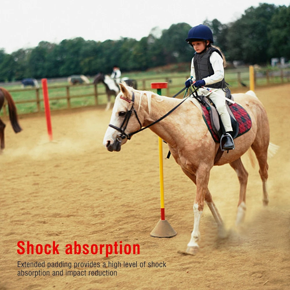 Kinder Training Reitsport Sicherheitsweste Reitweste Körperschutzausrüstung Weste Dämpfung Sport Reitausrüstung