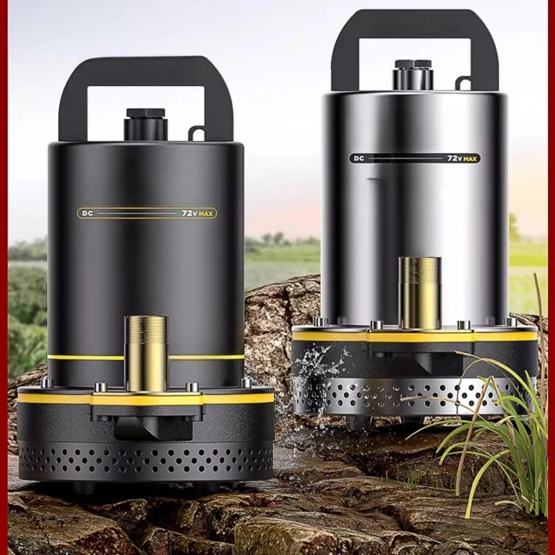 

DC Submersible Pump 12V-72V Battery Type Household Small Water Pump