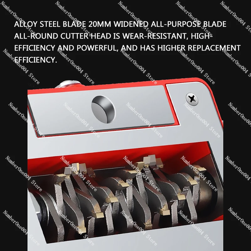 New Wall Planing Machine 4580W Electric Putty Shovel Artifact for Polishing Dust-Free Walls Peeling and Planing Cement