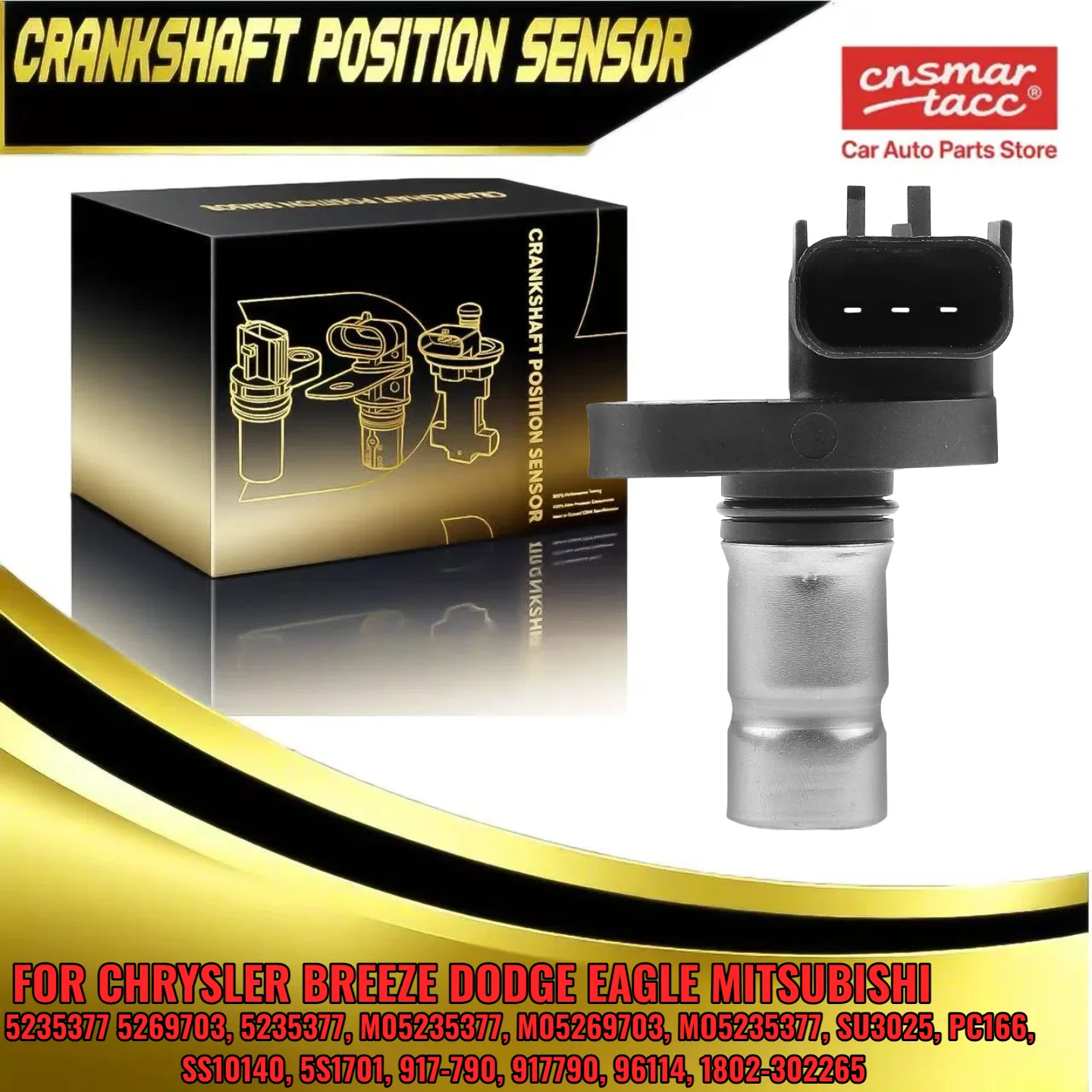 Engine Crankshaft Position Sensor 917790 SU3025 For Chrysler Dodge 1995-2002 5269703 96114