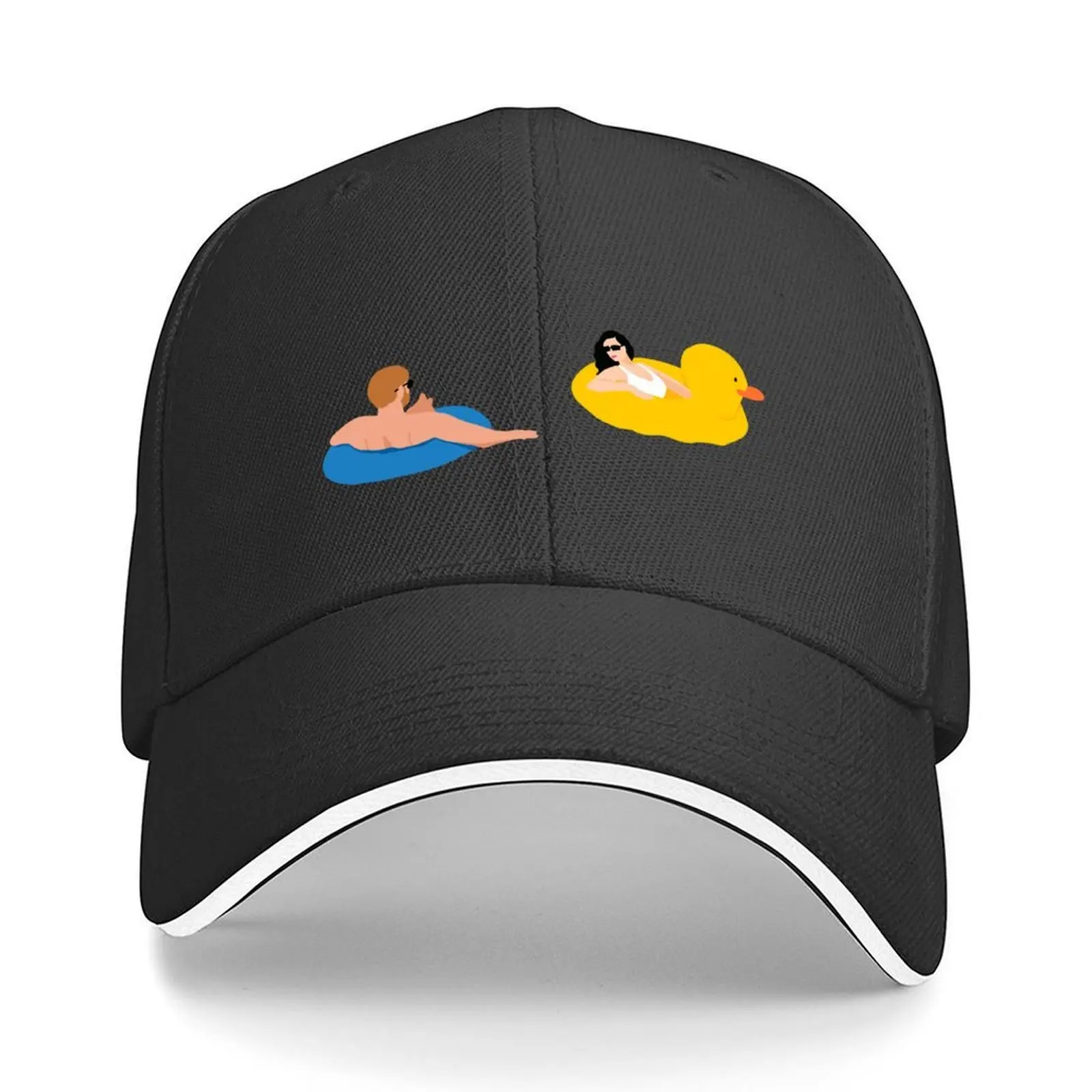 

Emily Henry Happy Place cover floats Baseball Cap Cosplay Military Tactical Cap summer hat Custom Cap Women's Hats Men's