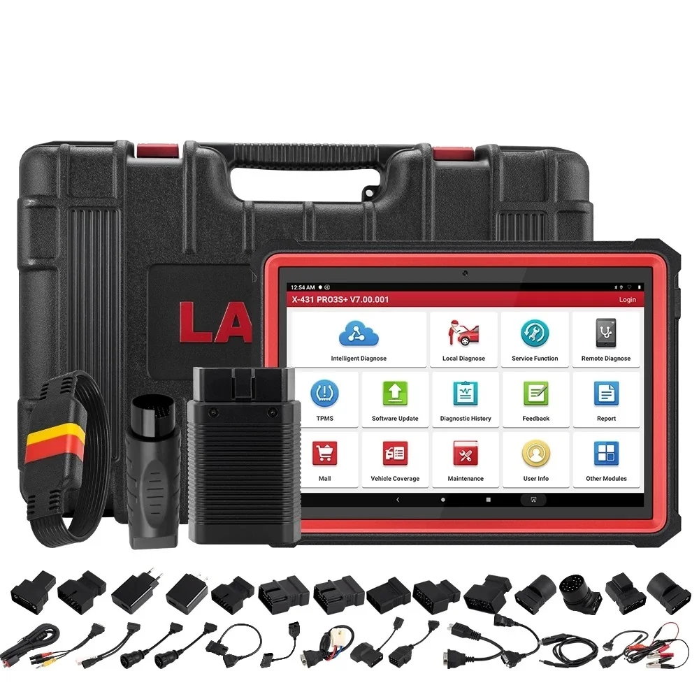 

X431 Pro3s Plus 10.1" Full System Automotive Diagnostic Tools ECU Coding Active test Od2 Scanner for Car Pk Lach X431 Pro V+