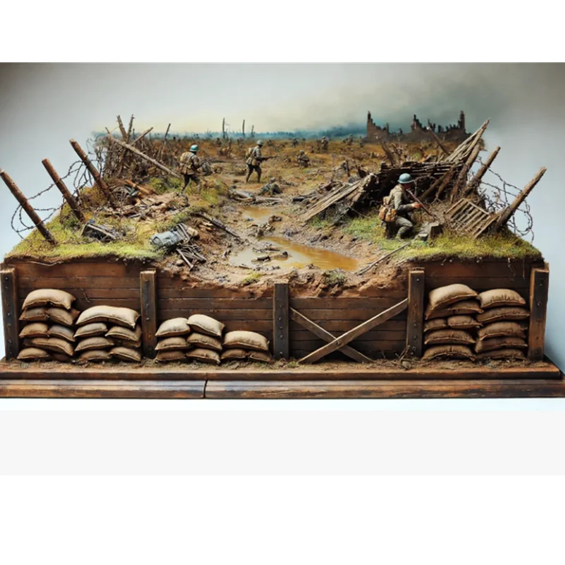 

Масштабная модель 1:72, 7 шт., смоляные современные британские пехотные солдаты, фигурки героев, игрушки, аксессуары для сцены, куклы, коллекция для самостоятельного изготовления, фанаты