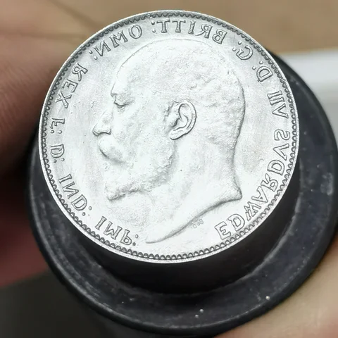 1906 United Kingdom 1 Sovereign - Edward VII Coin Mould,22mm Size