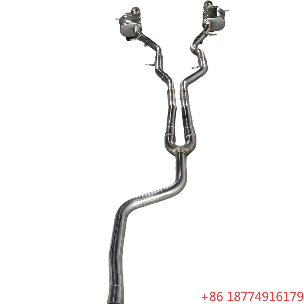 

MM Factory OEM Ss304 Catback Exhaust Pipes for XE XEL XFL XJL F-PACE with Muffler Valve System