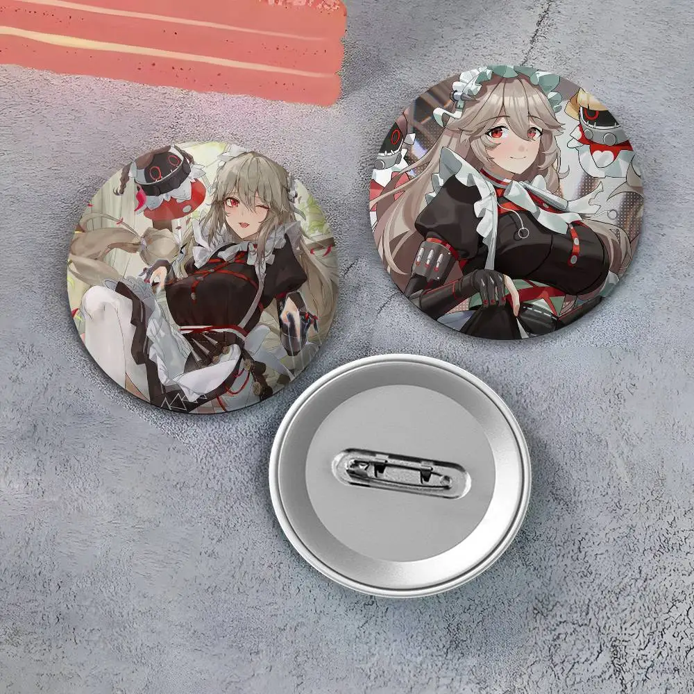 الكسندريما سيباستيان Zzz شارات مستديرة رائعة شارة دبابيس دبابيس الإبداعية للملابس قبعة ظهره هدية الملحقات #2