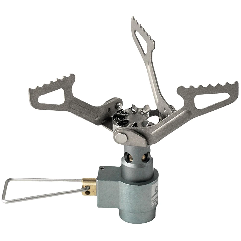 التخييم التيتانيوم موقد صغير محمول في الهواء الطلق بقاء البرية الطبخ نزهة موقد غاز معدات التخييم في الهواء الطلق موقد غاز