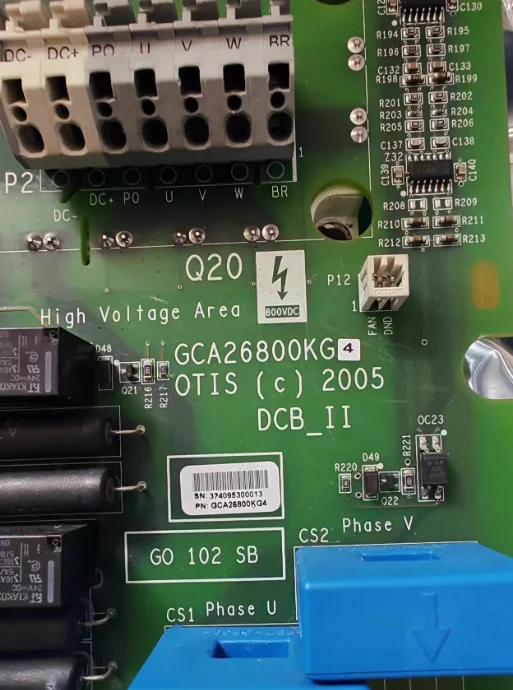 Elevator Lift parts inverter driver main pcb card board OVF20CR GCA26800KG4 DCB-II