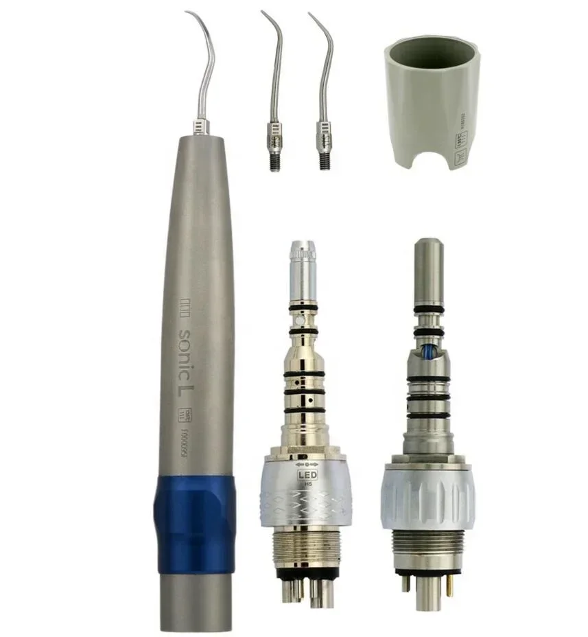 Sonic L scaler instruments  air scaler handpiece sonicflex with KaVos coupling LED light for endodontic irrigation