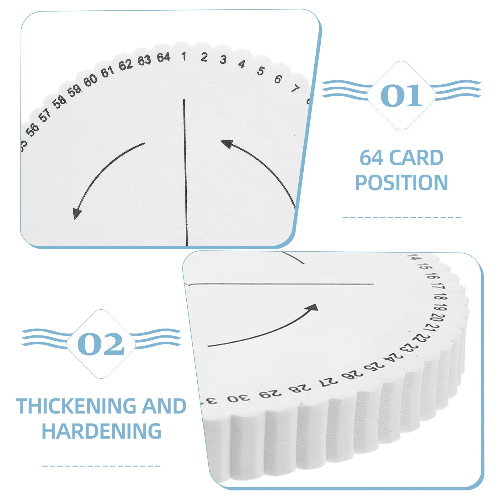 64-Slot Round Braiding Disk for Bracelet Making Kumihimo Weaving Board Sturdy Hard Plate DIY Jewelry Craft Kit High Capacity view 3