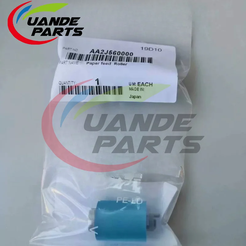 

10PCS AA2J560000 Paper Pickup Roller used for Konica Minolta Bizhub C250i C300i C360i C7130i Made In Japan
