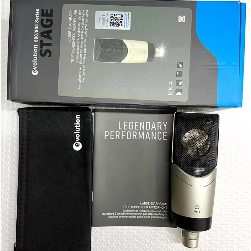 MK4 Microphone High Quality Good Selling Condenser  Nt1 Condenser Microphone Set for Broadcasting